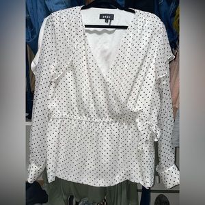 DKNY Womens Blouse
